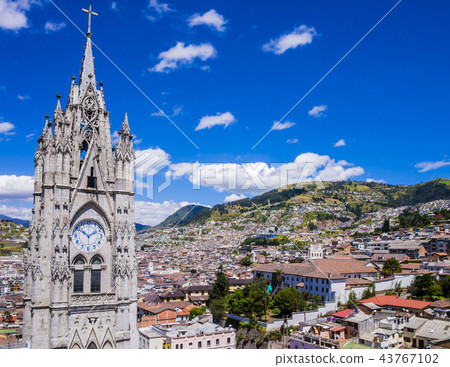 Ecuador, Quito from Basilica del Voto Nacional Ecuador, Quito from Basilica del Voto Nacional 43767102