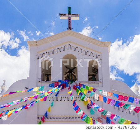 San Lorenzo church, Zinacantan, Chiapas, Mexico 43767106