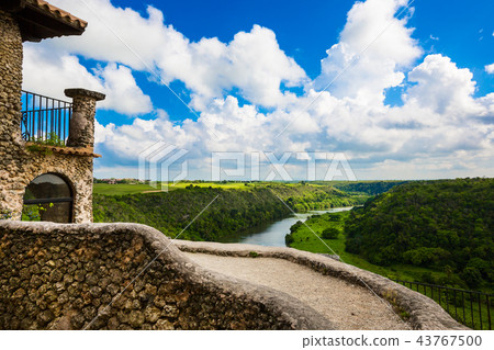 Tropical river Chavon, Dominican Republic Tropical river Chavon, Dominican Republic 43767500