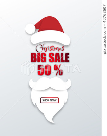 Merry Christmas,Happy New Year.Christmas sale.  43768607