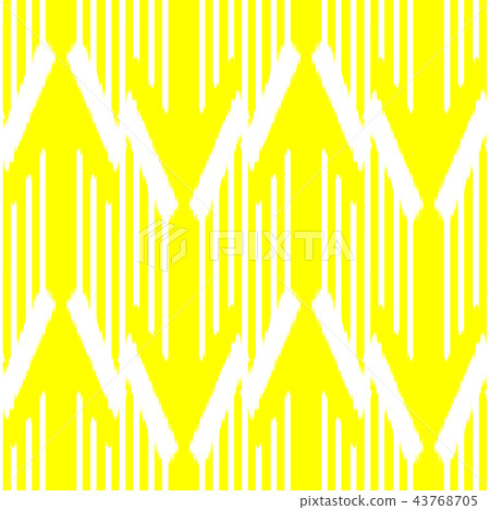 Ikat Seamless Pattern Design. Ethnic fabric. Ikat Seamless Pattern Design. Ethnic fabric. 43768705