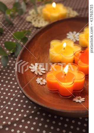 Eucalyptus and aroma candles 43768785