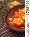 Eucalyptus and aroma candles 43768786