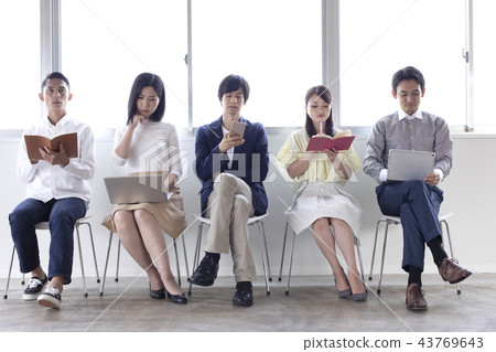 Portrait Men and women 43769643