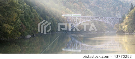 Fukushima First Bridge Tadami River Japan Fukushima First Bridge Tadami River Japan 43770292