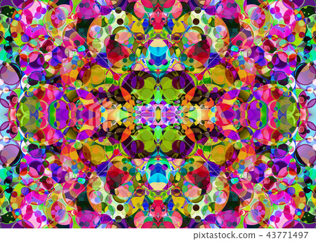 Multicolored Kaleidoscope abstract background. 43771497