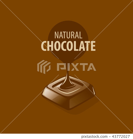vector logo chocolate 43772027