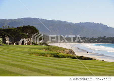 美國加州圓石灘高爾夫球場 43773642