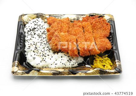 Chicken cutlet lunch box 43774519