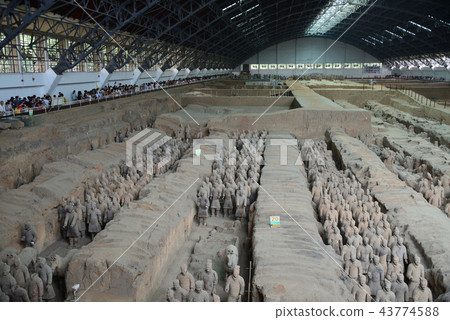 China Xi'an Terracotta Warriors Mausoleum of the Qin Shi Huang 43774588
