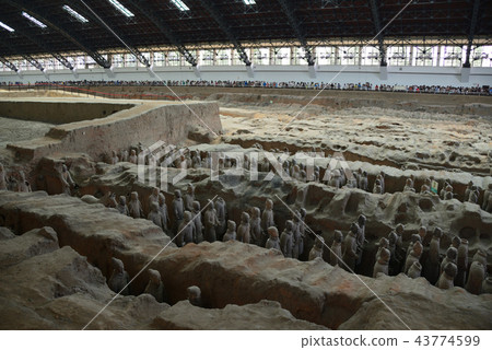 China Xi'an Terracotta Warriors Mausoleum of the Qin Shi Huang 43774599