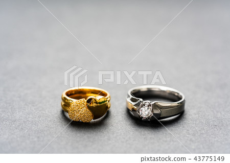 Jewelry close-up symbolizing eternity Jewelry close-up symbolizing eternity 43775149