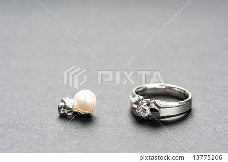 Jewelry close-up symbolizing eternity 43775206