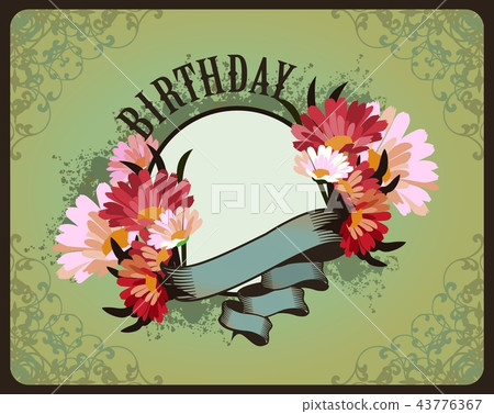 Greeting card birthday Greeting card birthday 43776367
