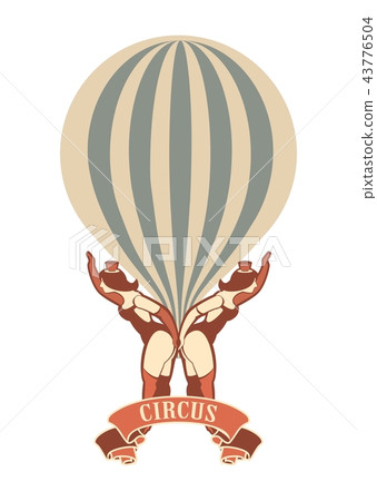 Retro circus poster Retro circus poster 43776504