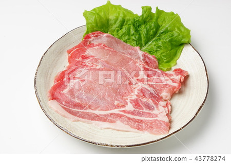 生豬肉 43778274