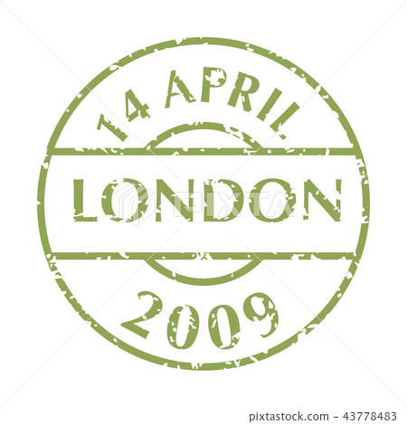 Postal Stamp from London Postal Stamp from London 43778483