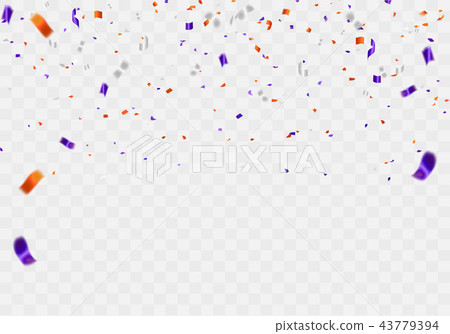 Orange purple confetti concept design Party, Orange purple confetti concept design Party, 43779394