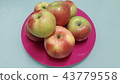 新鮮的帽子蘋果 43779558