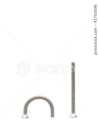 set of screw like abstract concept o set of screw like abstract concept o 43783096