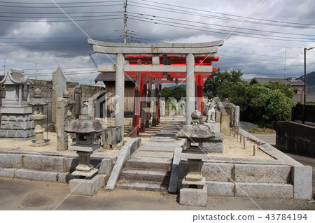 茨城縣Makabe（稻荷神社）的城市景觀 43784194
