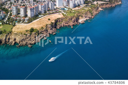 Aerial view at the Antalya, Turkey. 43784806