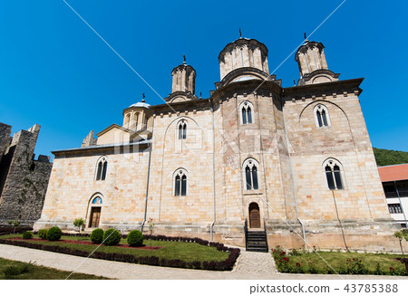 Manasija ancient monastery in Serbia 43785388