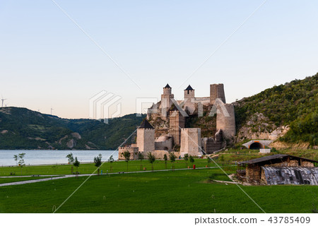 Golubac fortress on Danube river in Serbia Golubac fortress on Danube river in Serbia 43785409