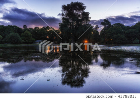victoria lake reflection victoria lake reflection 43788813