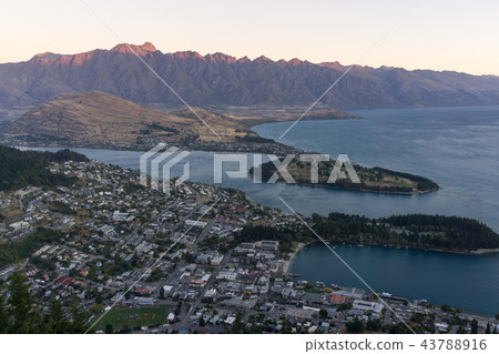 queenstown sunset queenstown sunset 43788916