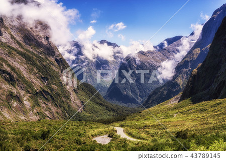 milford road along cleddau valley milford road along cleddau valley 43789145