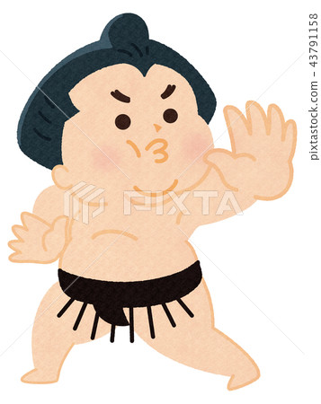 相撲摔跤手 相撲摔跤手 43791158