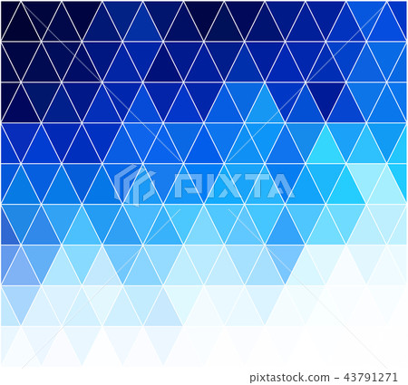 Blue Grid Mosaic Background  43791271