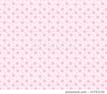 Random cherry blossom background (pink back) Random cherry blossom background (pink back) 43791530