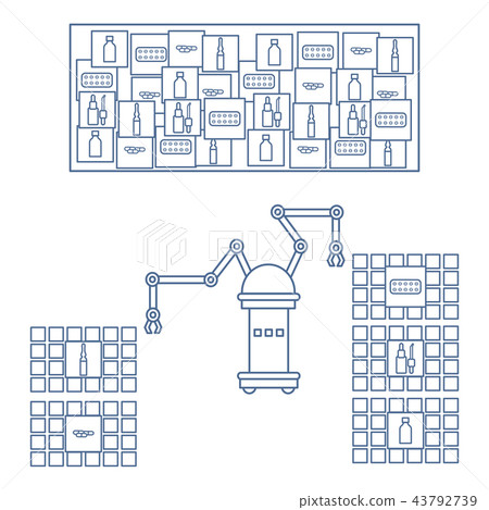 Smart automatic robotic sorting of drugs 43792739