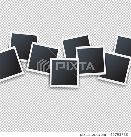 Photos Border Isolated Transparent Background Photos Border Isolated Transparent Background 43793788