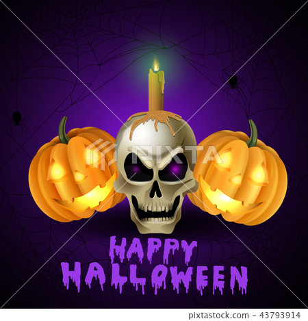 Scary Jack O Lantern halloween pumpkins 43793914