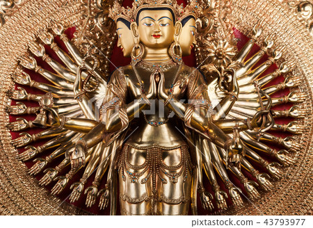 Bodkhisattva of an avalokiteshvara. Bodkhisattva of an avalokiteshvara. 43793977