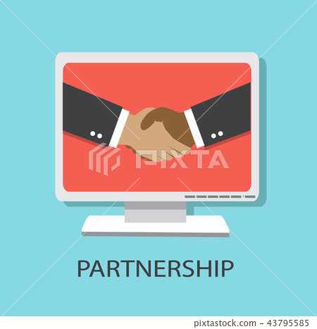 handshake and partnership handshake and partnership 43795585