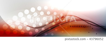Smooth flowing wave motion concept background Smooth flowing wave motion concept background 43796052