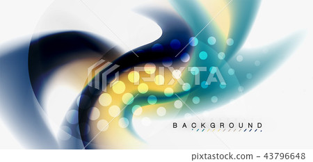 Fluid flowing wave abstract background Fluid flowing wave abstract background 43796648