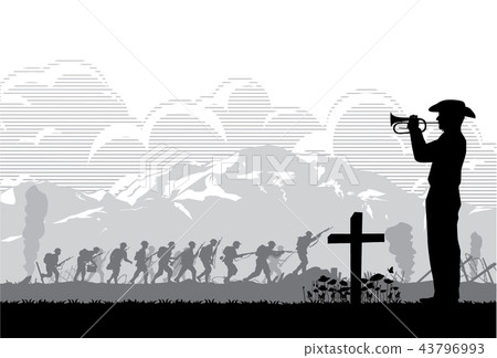 Anzac Day Banner Anzac Day Banner 43796993