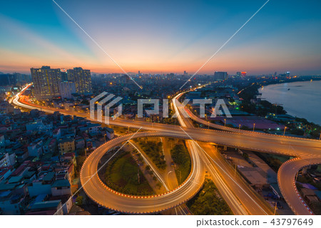 Hanoi cityscape 43797649