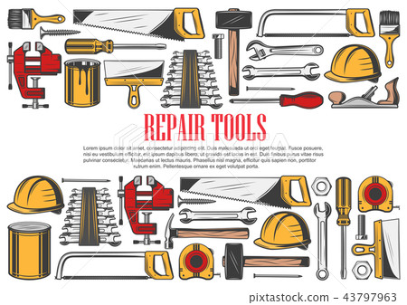 House repair tools and equipment 43797963
