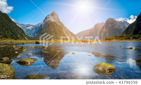 Milford Sound in New Zealand 43798356