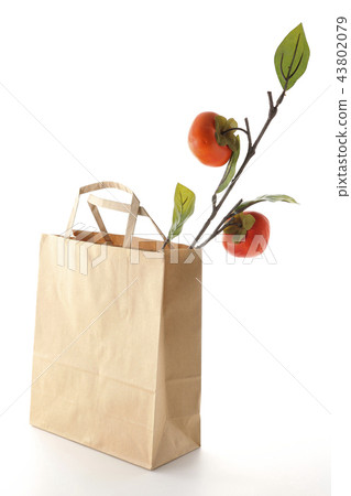 Coffin and paper bag Coffin and paper bag 43802079