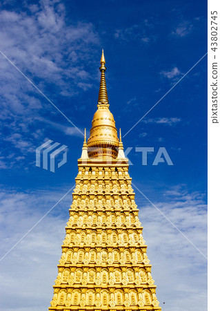Golden Bodhgaya models in Thailand. 43802745