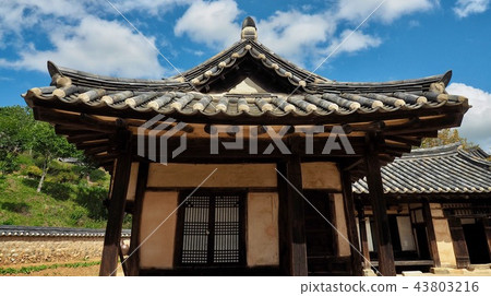 Korean Traditional House Hanok Korean Traditional House Hanok 43803216