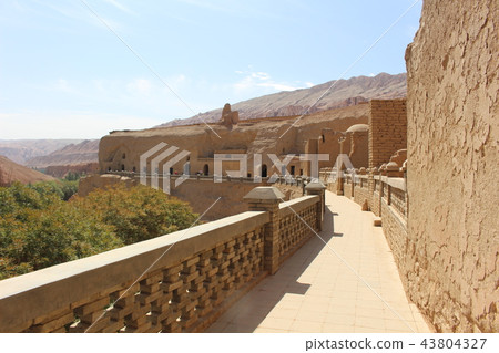 Bezeklik Thousand Buddha Caves Turfan Silk Road China Bezeklik Thousand Buddha Caves Turfan Silk Road China 43804327