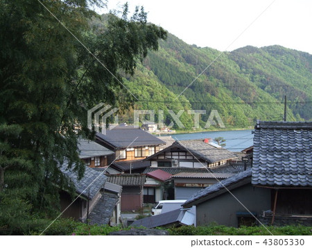 Kashiura Shiga Prefecture Lakeside settlement 4 foot gate 43805330